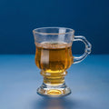 Vintage Amber Iridescent Glass Mug